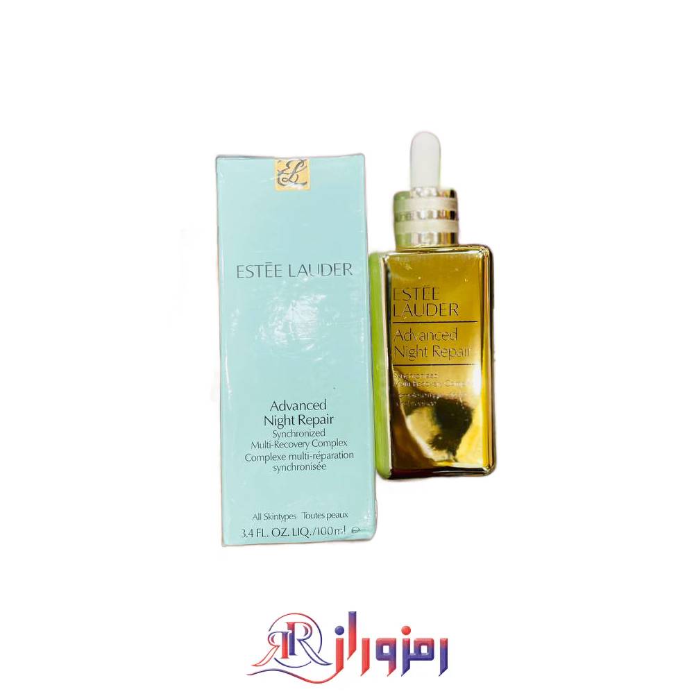 سرم ضد چروک سفت کننده و جوان ساز استی لادر مدل advanced night repair حجم 100 میل